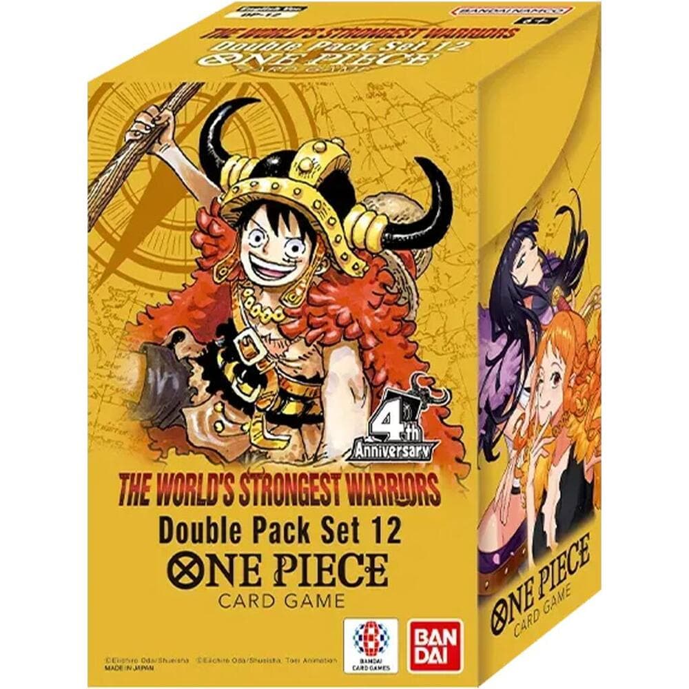 One Piece Card Game Double Pack Set Vol. 12 - The World's Strongest Warriors (DP-12)