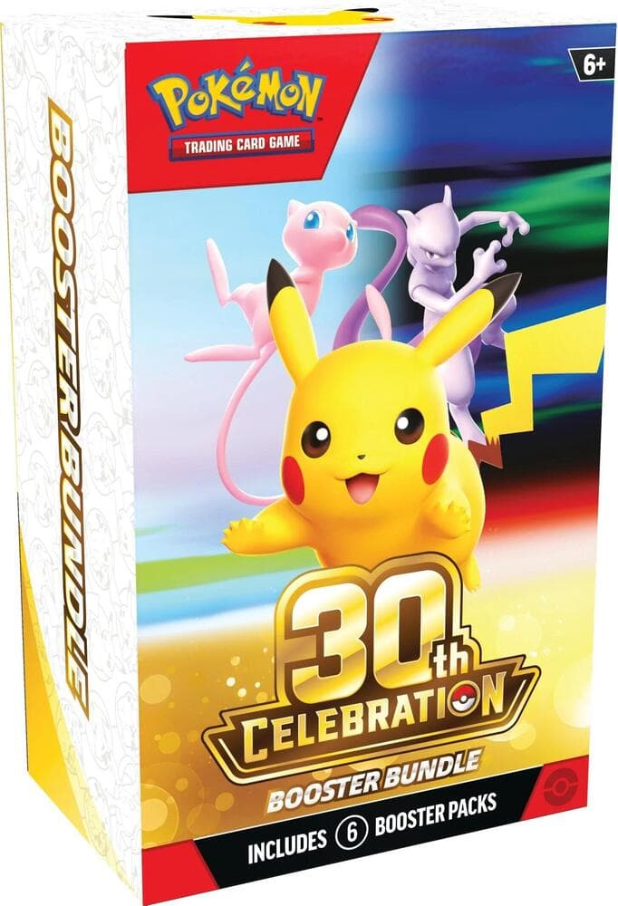 Pokemon TCG 30th Celebration Booster Bundle (6 Packs)