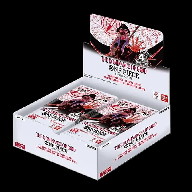 One Piece Card Game The Dominance of God Booster Box (OP-18)